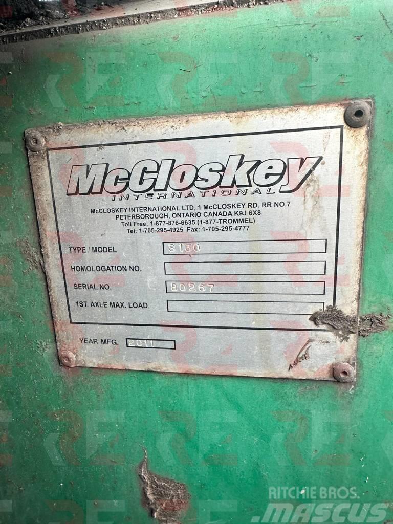 McCloskey S130 Mobilné triediče