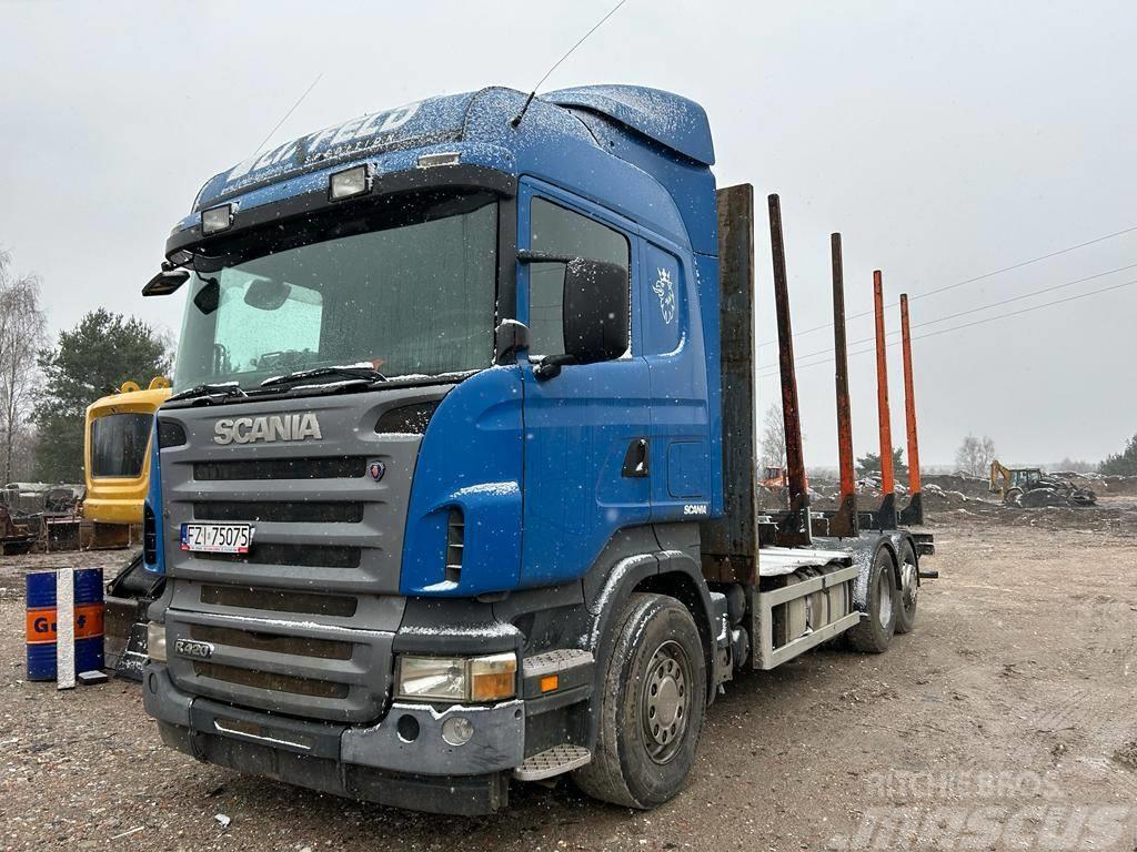 Scania R 420 Nákladné vozidlá na prepravu dreva