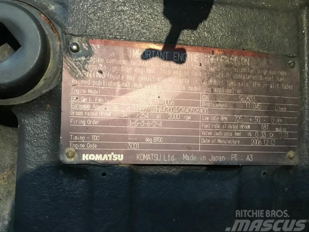 Komatsu SAA6D125E-5 FOR PARTS Motory