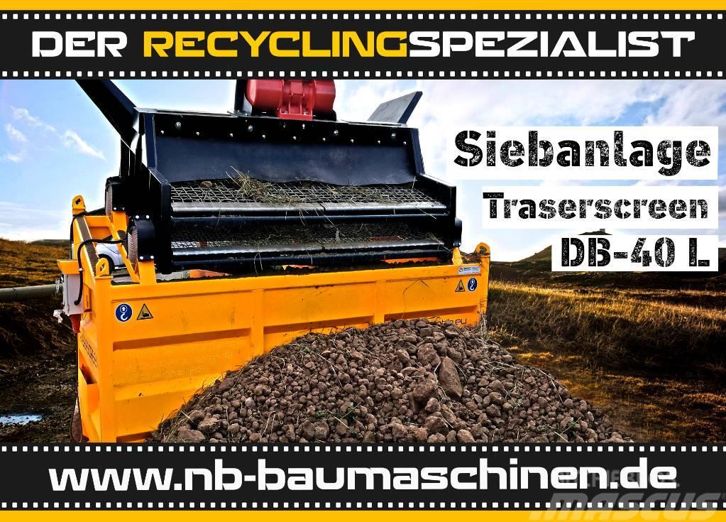 DB Engineering Siebanlage Traserscreen DB-40L | Flachdecksieb Triedičky