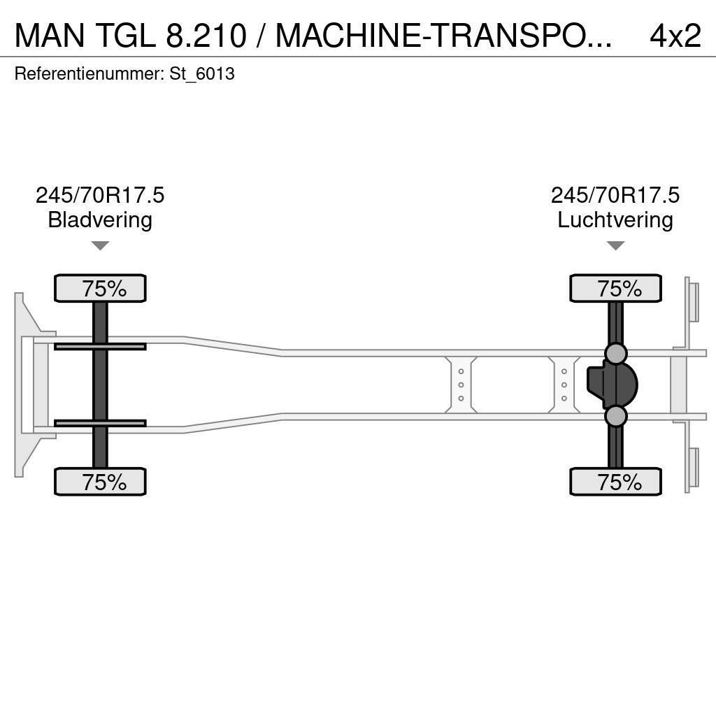 MAN TGL 8.210 / MACHINE-TRANSPORT / OPRIJ-WAGEN / AIRC Nákladní vozidlá na prepravu automobilov