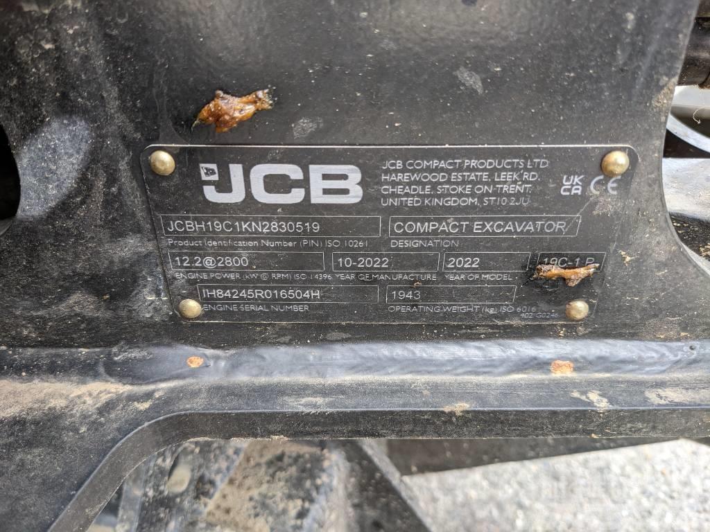 JCB 19C-1P Kompaktbagger / Minibagger Mini rýpadlá < 7t