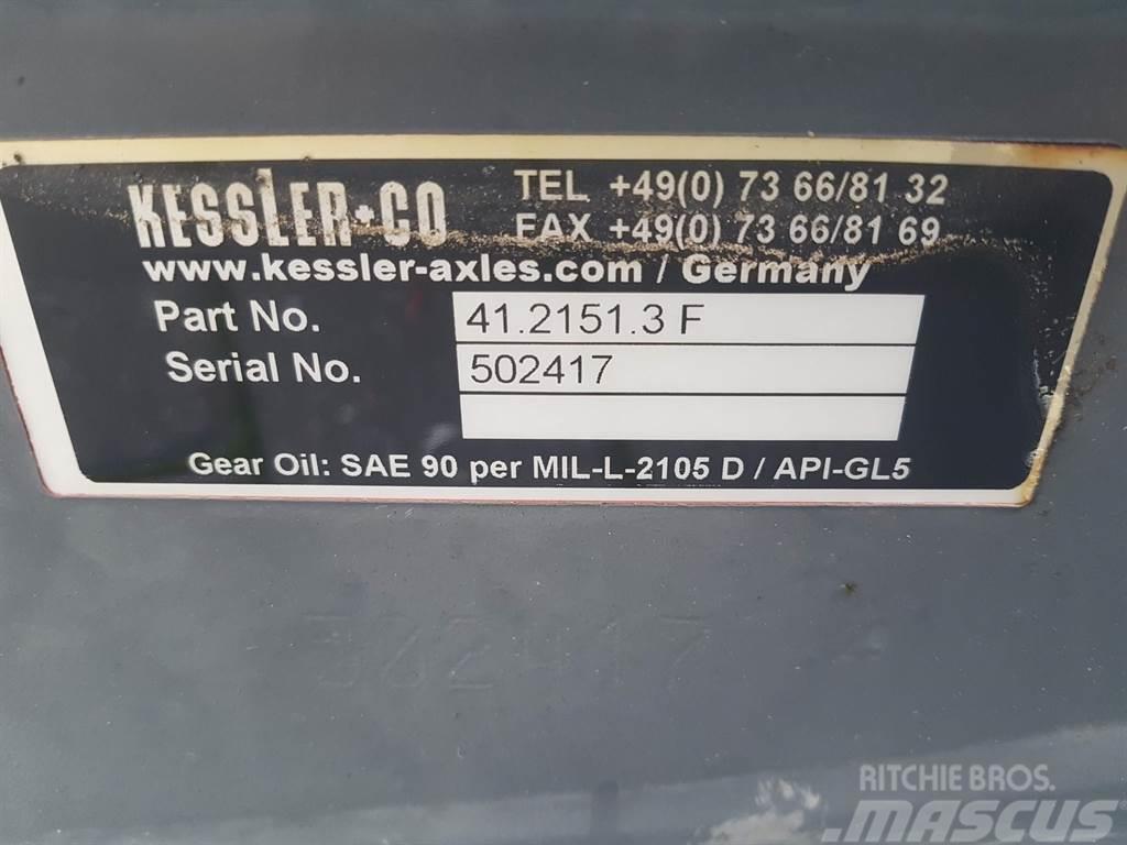Fuchs MHL320-Kessler+CO 41.2151.3F-Terex 5435661010-Axle Nápravy