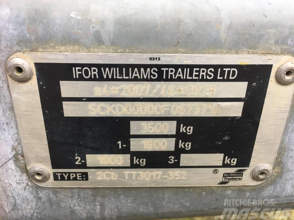 Ifor Williams TT3017 Tipper Trailer Vyklápacie prívesy