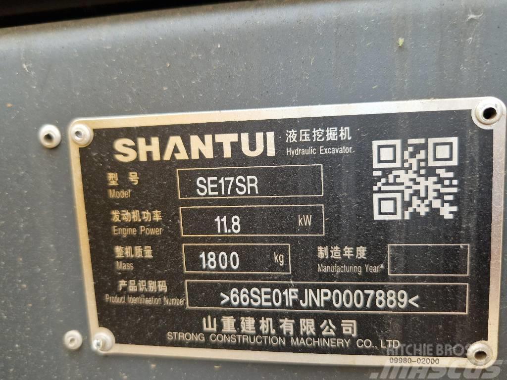 Shantui SE17SR Mini rýpadlá < 7t