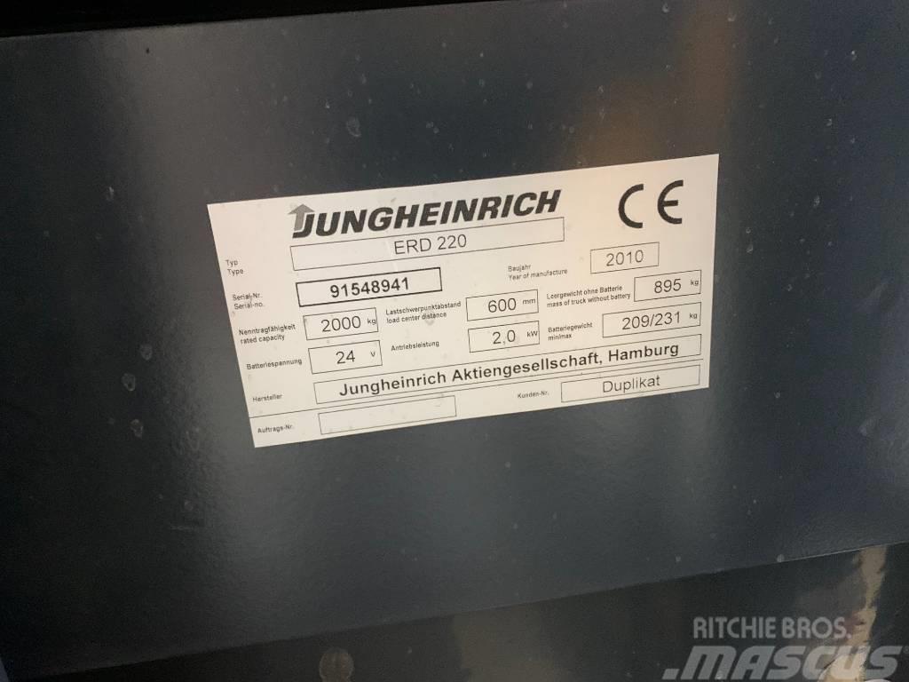 Jungheinrich ERD 220 PF Ručne vedené vysokozdvižné vozíky