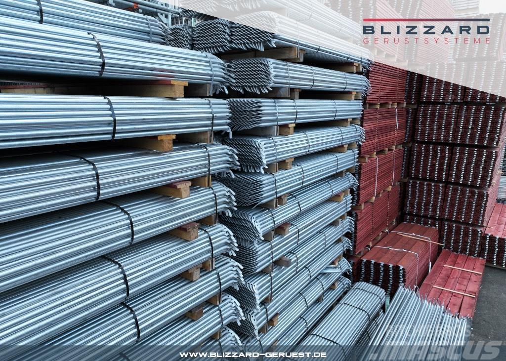 Blizzard Gerüstsysteme 81,04 m² Stahlgerüst mit Stahlböden Lešenárske zariadenie