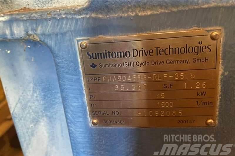 Sumitomo Industrial Gearbox 45kW Ratio 35.5 to 1 Ďalšie nákladné vozidlá