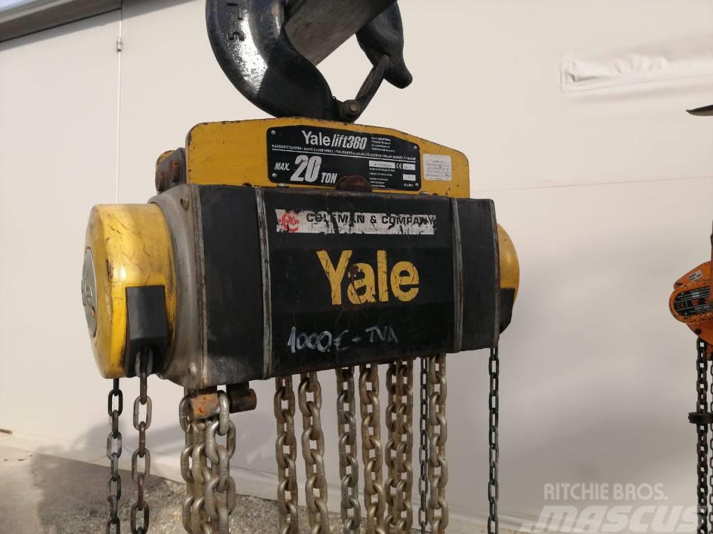 Yale Lift 360 Kladkostroje, navijaky a stavebné výťahy