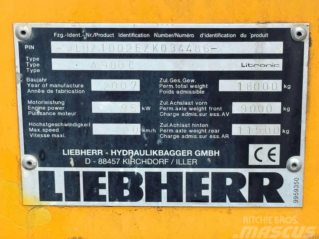 Liebherr A 900 C Litronic Kolesové rýpadlá