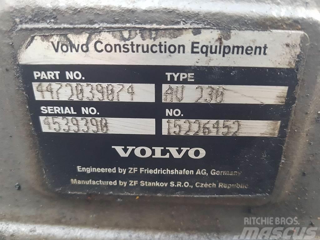 Volvo L30G-VOE15226452-ZF AV-230-Axle/Achse/As Nápravy