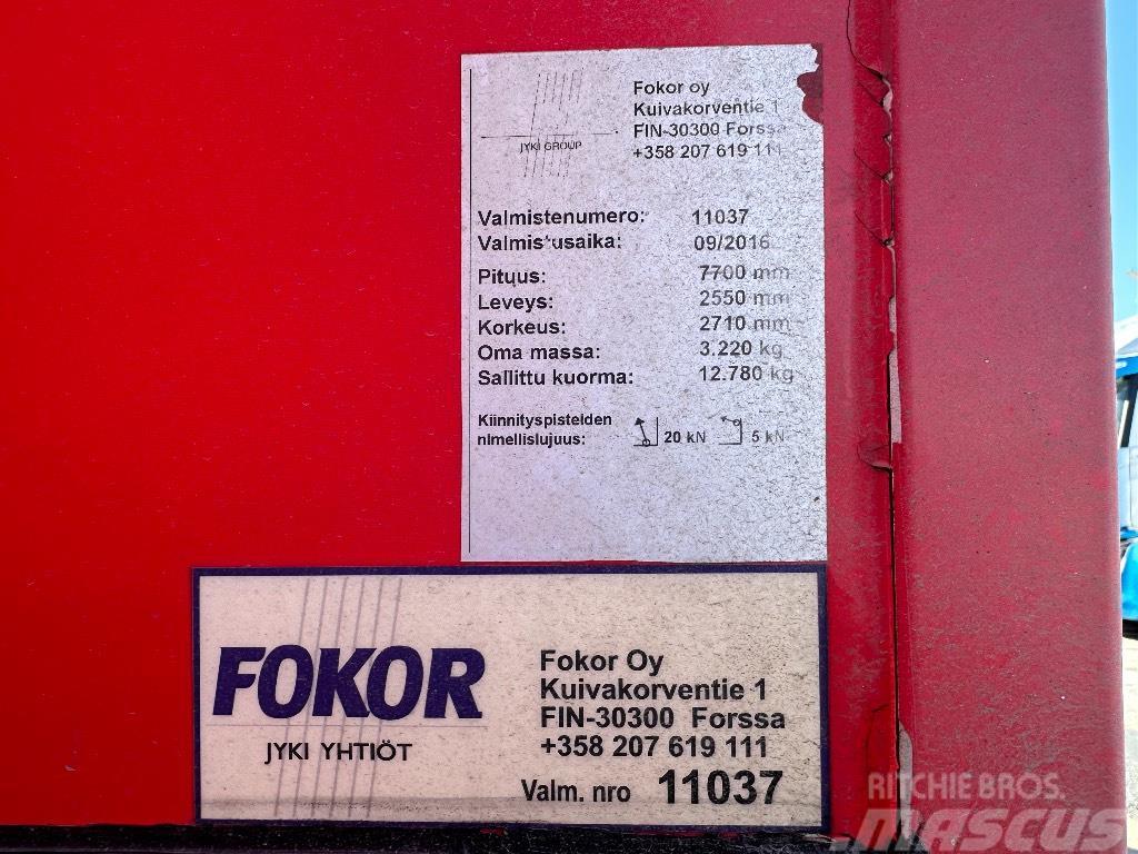  Jakalava FOKOR 7,7m Prepravné kontajnery