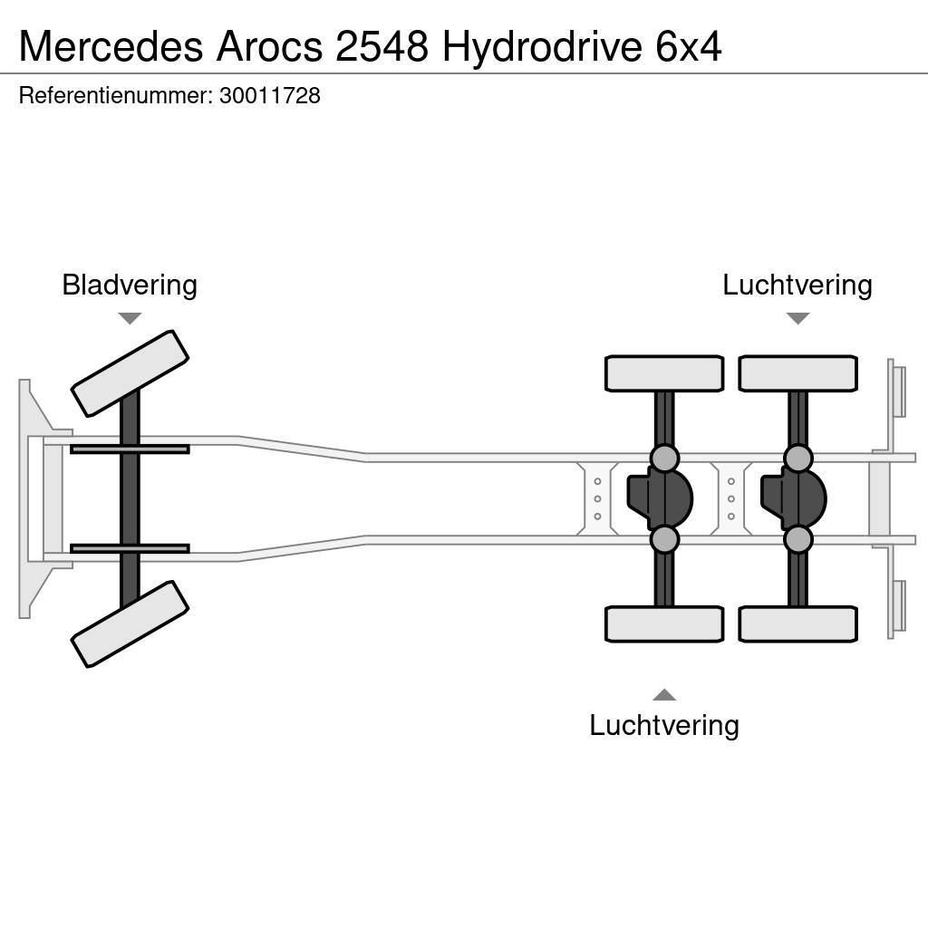 Mercedes-Benz Arocs 2548 Hydrodrive 6x4 Nákladné vozidlá bez nadstavby