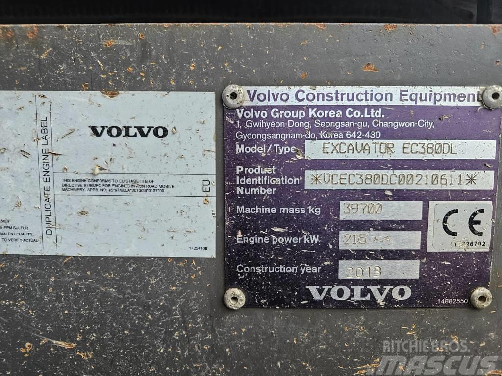 Volvo EC380DL / ec360, ec460, ec480 Pásové rýpadlá