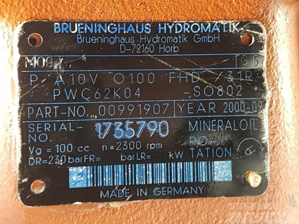 Brueninghaus Hydromatik P A10VO100FHD/31R-R910991907-Load sensing pump Hydraulika
