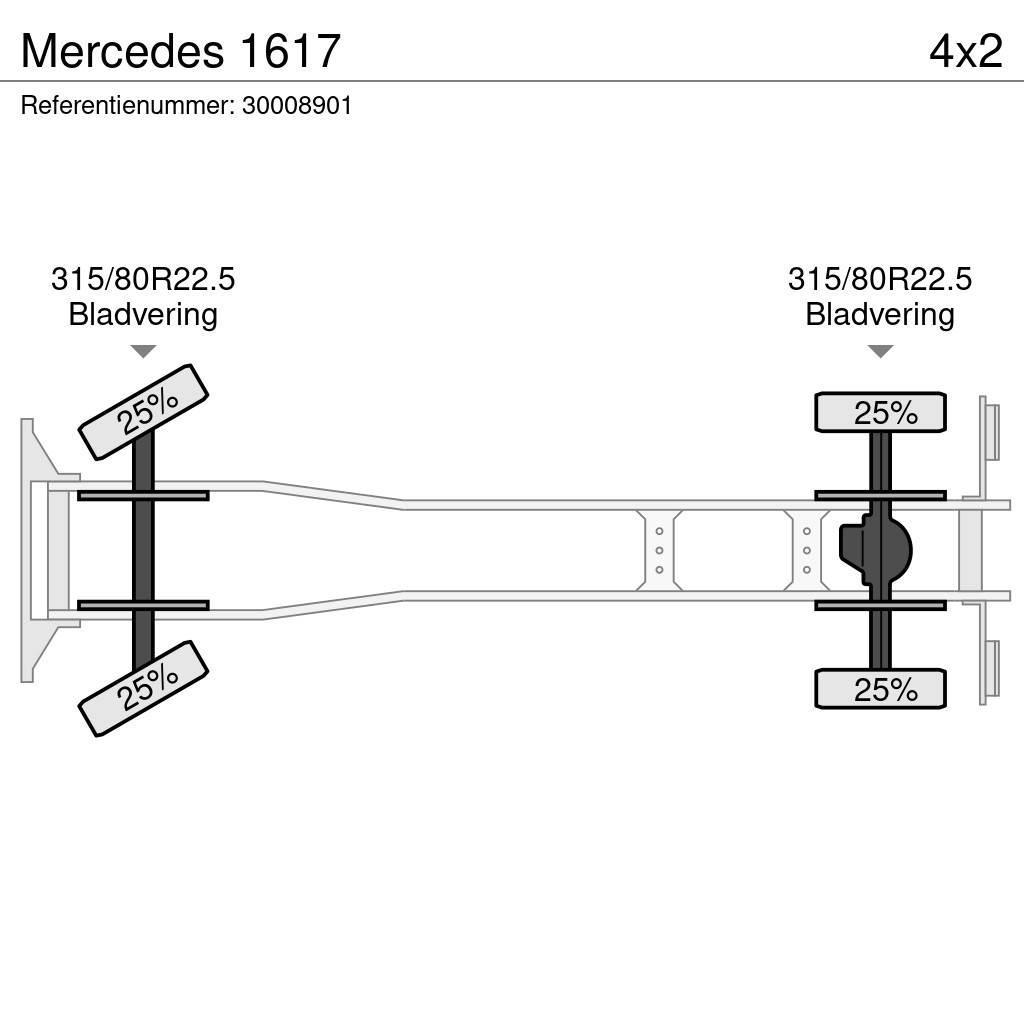 Mercedes-Benz 1617 Sklápače