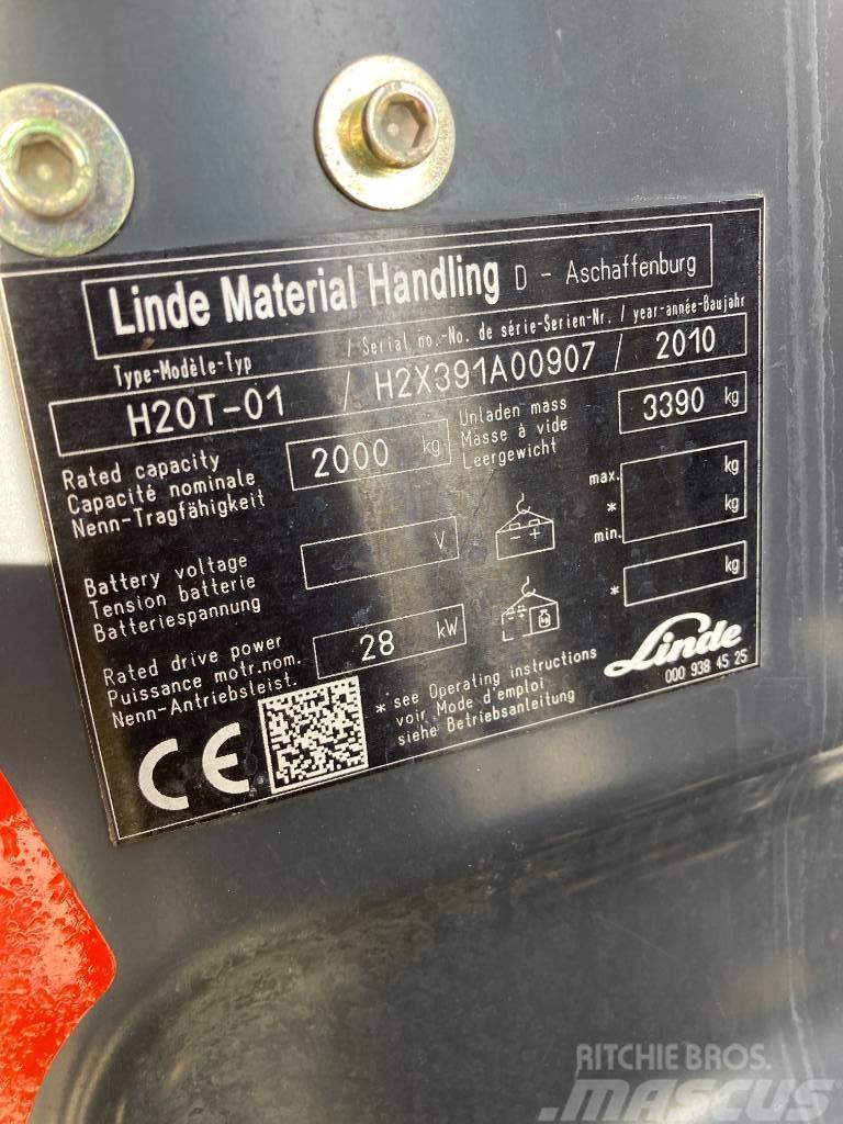 Linde H20T/391 LPG vozíky