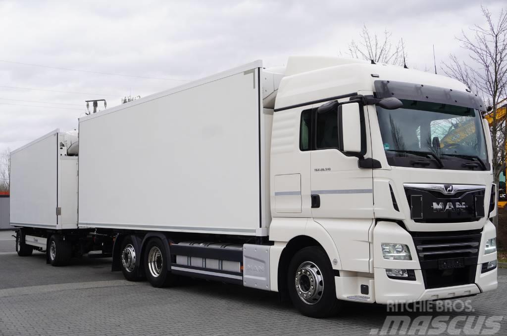 MAN TGX 26.510 6×2 E6 refrigerator set / ATP/FRC Chladiarenské nákladné vozidlá