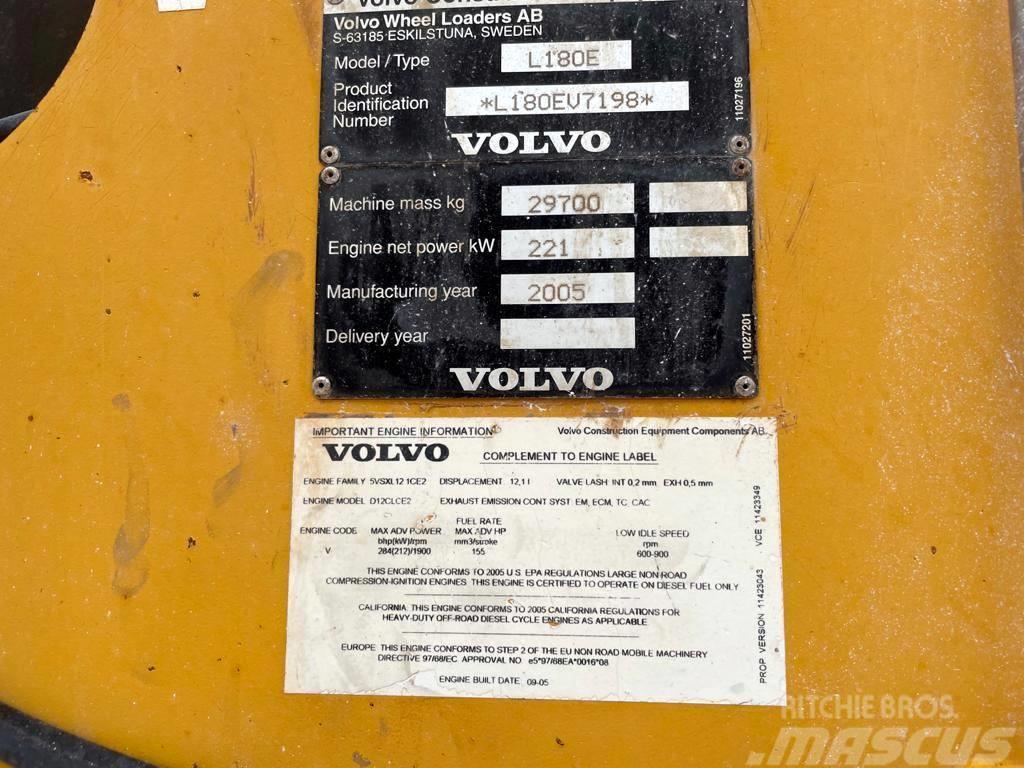 Volvo L 180 E Kolesové nakladače