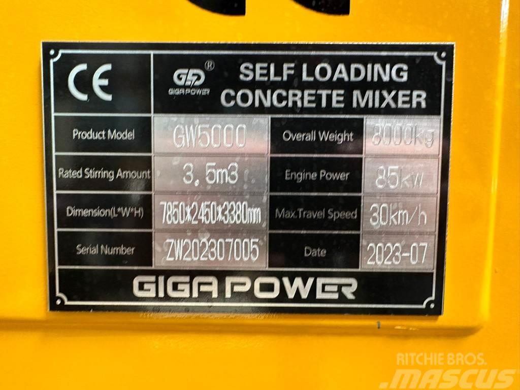  Giga power 5000 Domiešavače betónu