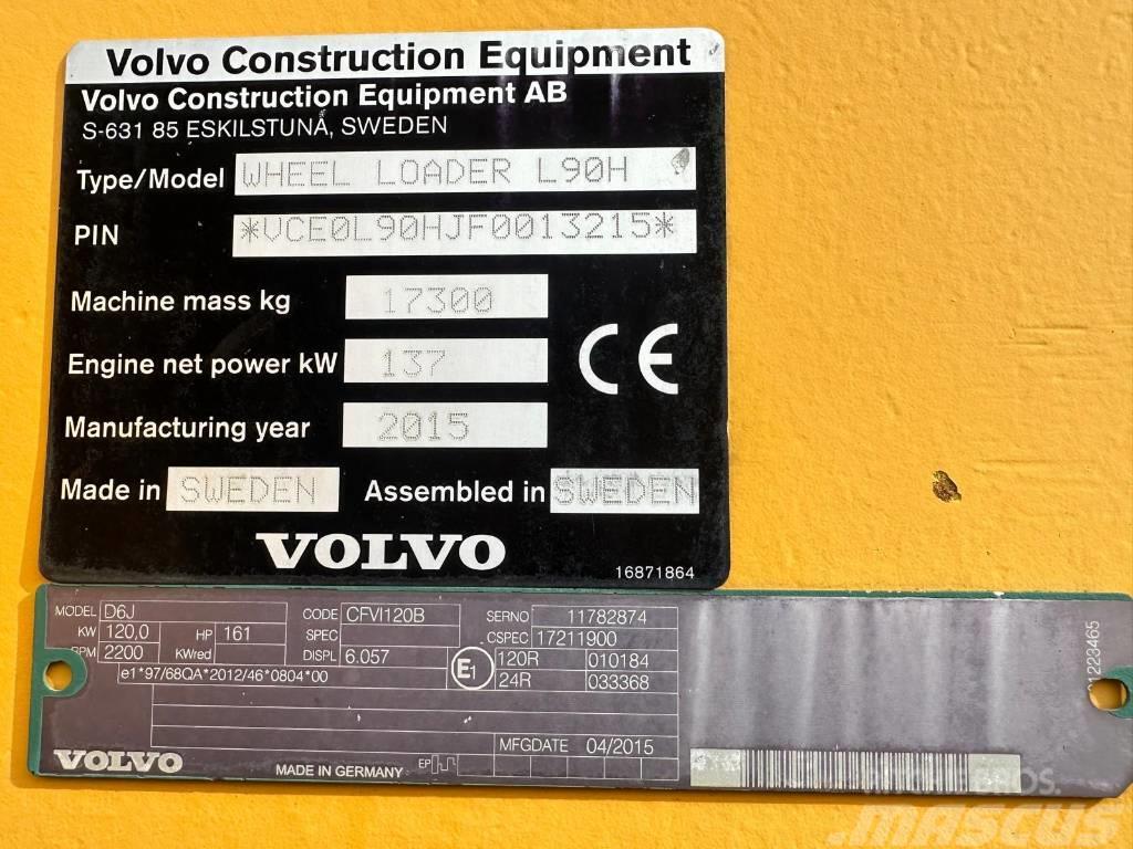 Volvo L 90 H Kolesové nakladače