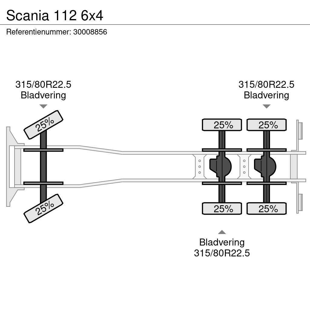 Scania 112 6x4 Nákladné vozidlá bez nadstavby