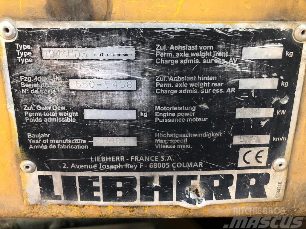 Liebherr R 944 HD S L Litronic FOR PARTS Pásové rýpadlá