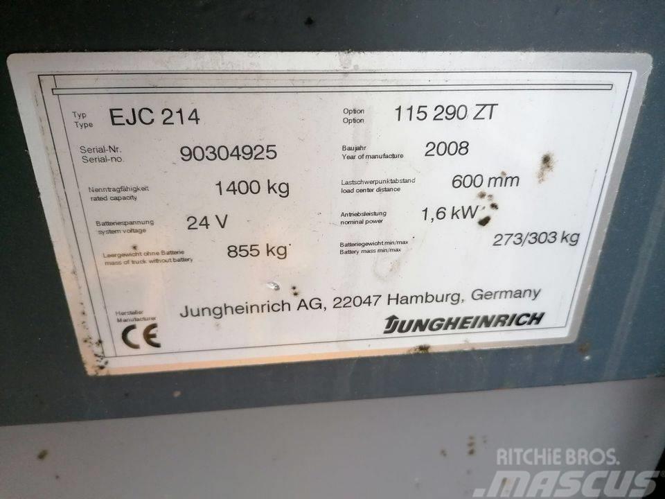 Jungheinrich EJC 214 Ručne vedené vysokozdvižné vozíky