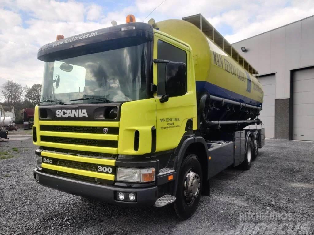 Scania 94 94G.300 6X2 FOODBULK SILO - 8 COMP. Cisternové nákladné vozidlá