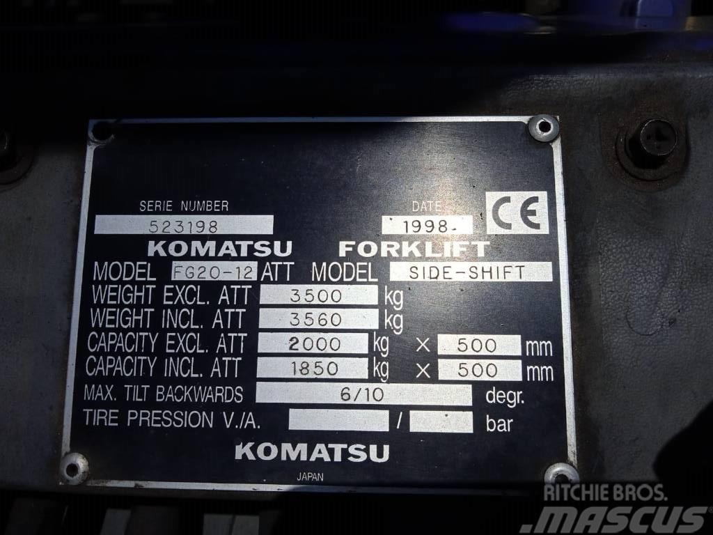 Komatsu FG20-12 LPG vozíky