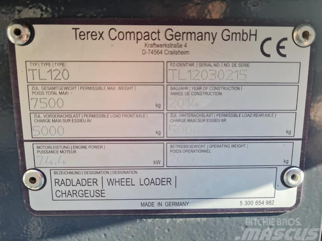 Terex TL 120 Kolesové nakladače