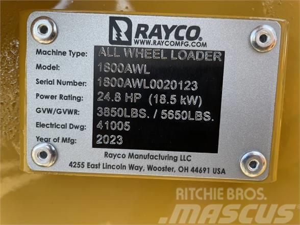 Rayco 1800AWL Kolesové nakladače