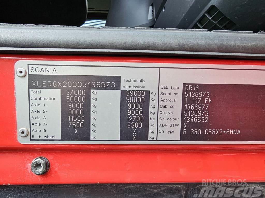 Scania R380 8x2 / PALFINGER PK 85002 CRANE - KRAN - GRUA Autožeriavy, hydraulické ruky