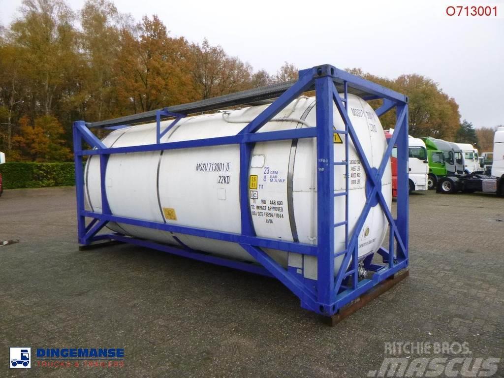  M Engineering Chemical tank container inox 20 ft / Kontajnerové nádrže
