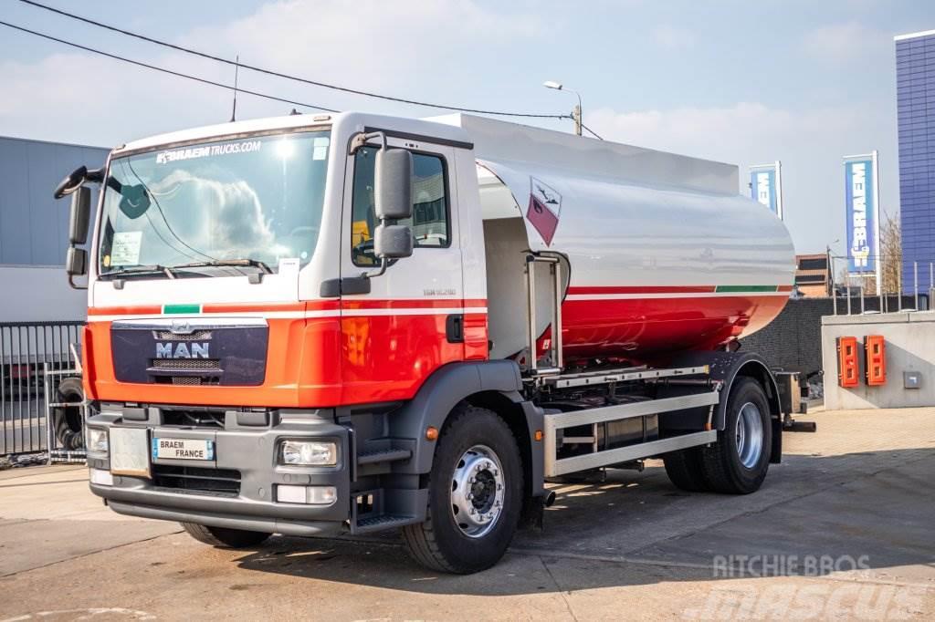 MAN TGM 18.290+E5+MAGYAR13500L/5COMP Cisternové nákladné vozidlá
