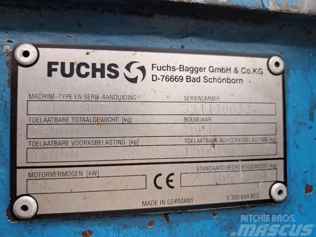 Fuchs MHL331C Stroje pre manipuláciu s odpadom