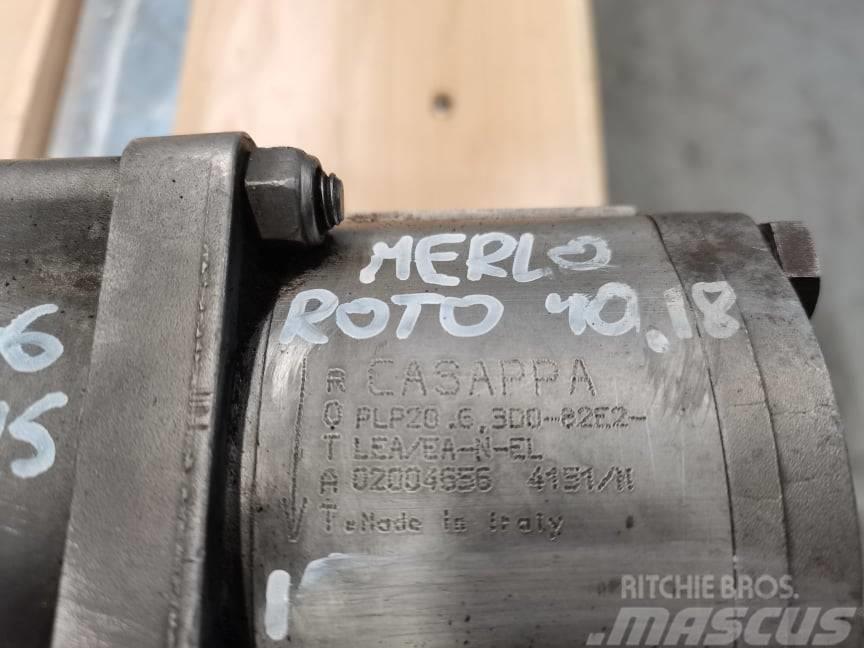 Merlo 40.18 Roto {power steering pump Casappa} Hydraulika