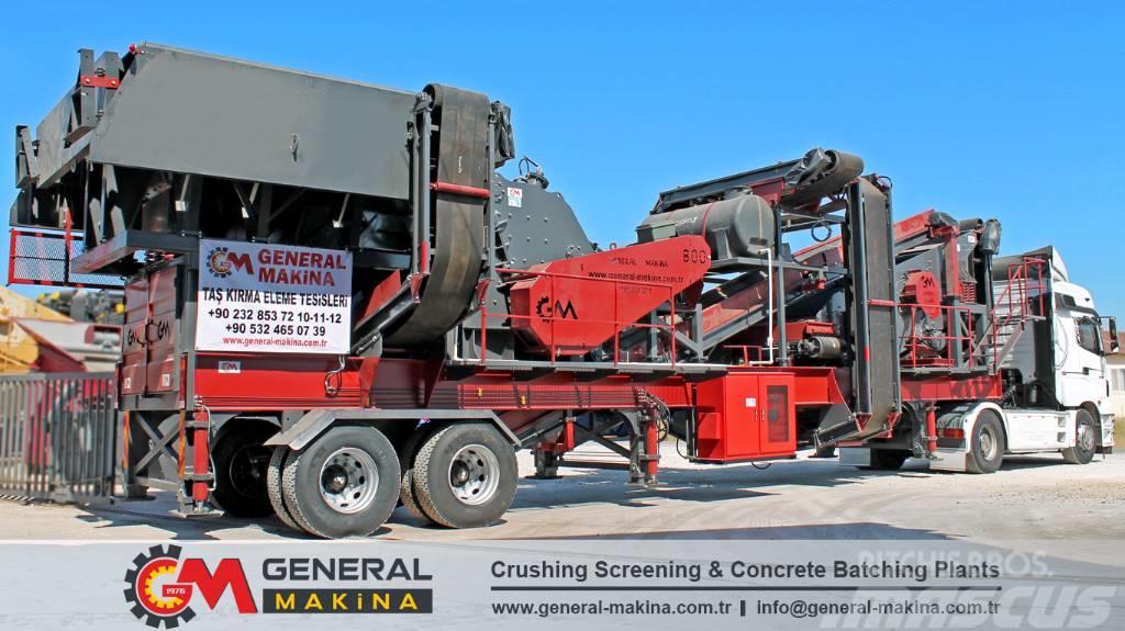  General Mobile Crusher Plant 800 Mobilné drviče