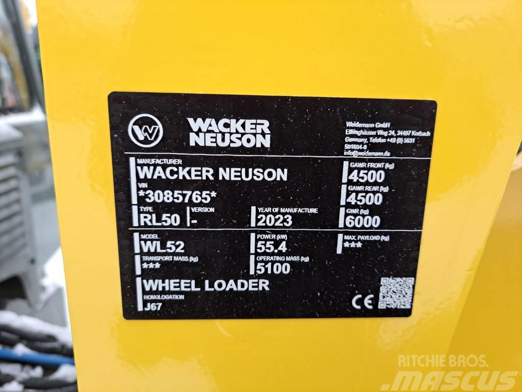 Wacker Neuson WL 52 Kolesové nakladače