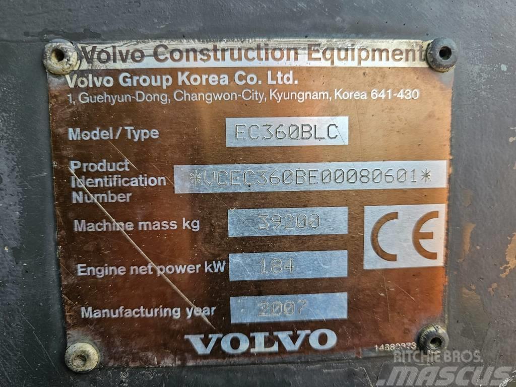 Volvo EC 360 B LC Pásové rýpadlá