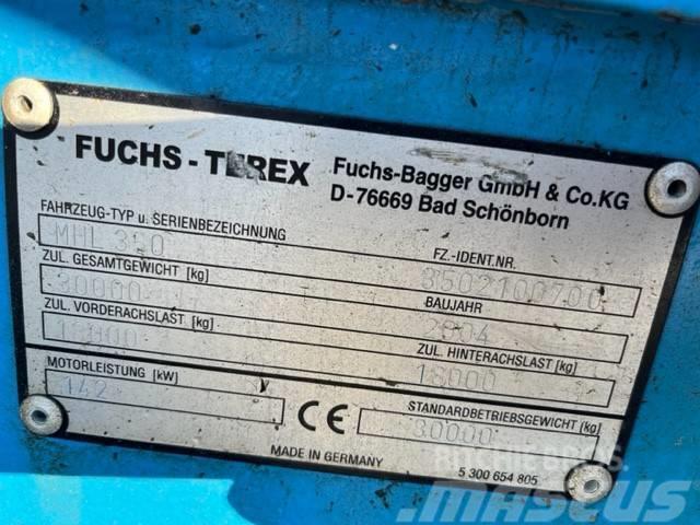 Terex Fuchs MHL350 Stroje pre manipuláciu s odpadom