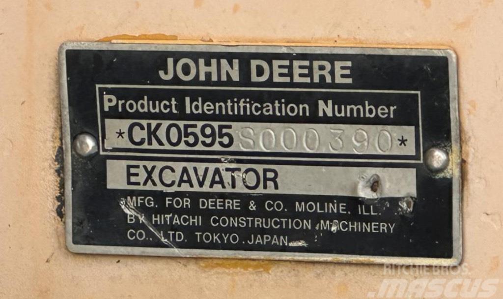 John Deere 595 Kolesové rýpadlá