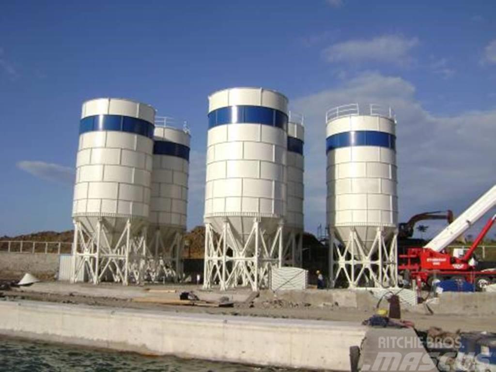 Constmach 300 Ton Capacity Cement Silo Príslušenstvo betonárskych strojov a zariadení