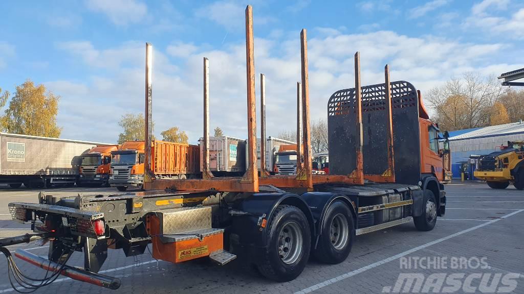 Scania P450 CB6X4EHX Nákladné vozidlá na prepravu dreva