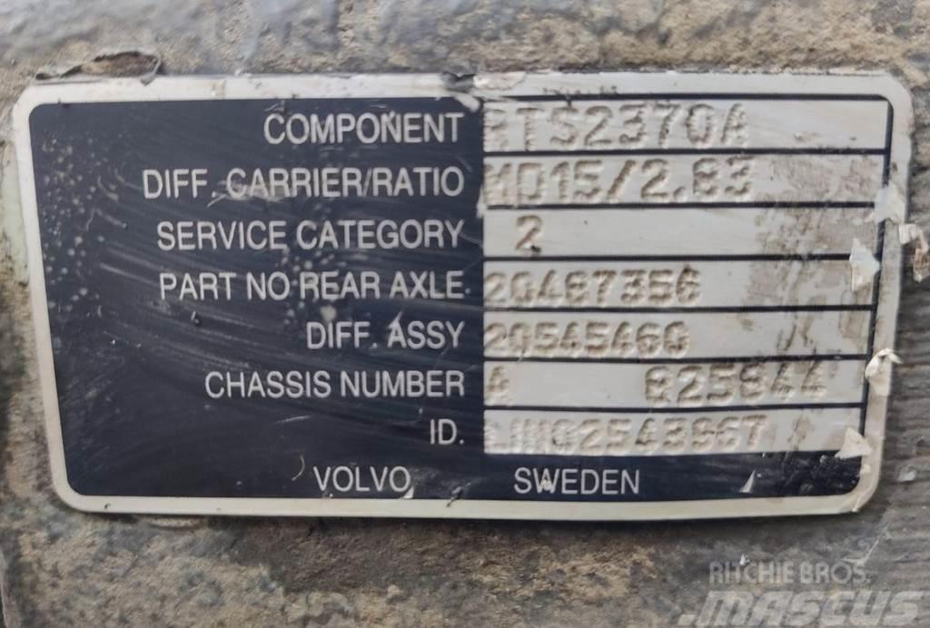 Volvo FH4 RTS2370A DRIVEN AXLE RAT 2.83 20487356, 205454 Nápravy