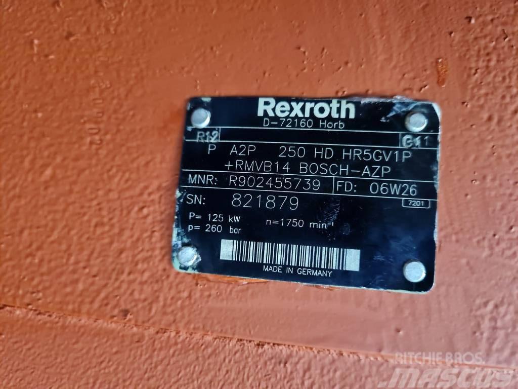 Rexroth A2P250HD HR5GV1P + RMVB14 Špeciálne bagre