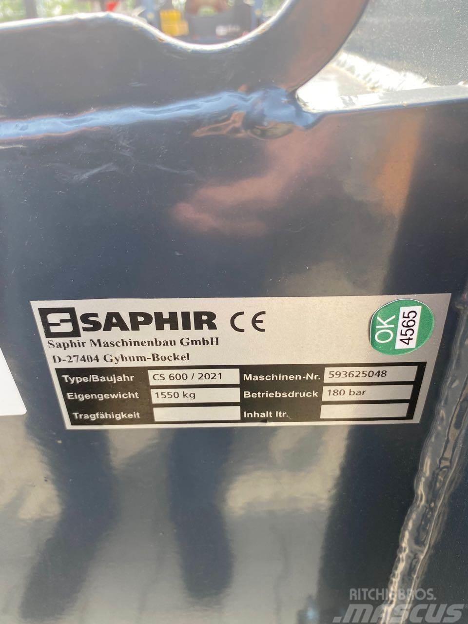 Saphir ClearStar 600 Ďalšie stroje na spracovanie pôdy a príslušenstvo