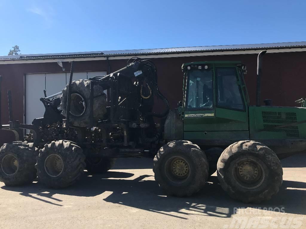 John Deere 1710D Demonterad Lesné traktory