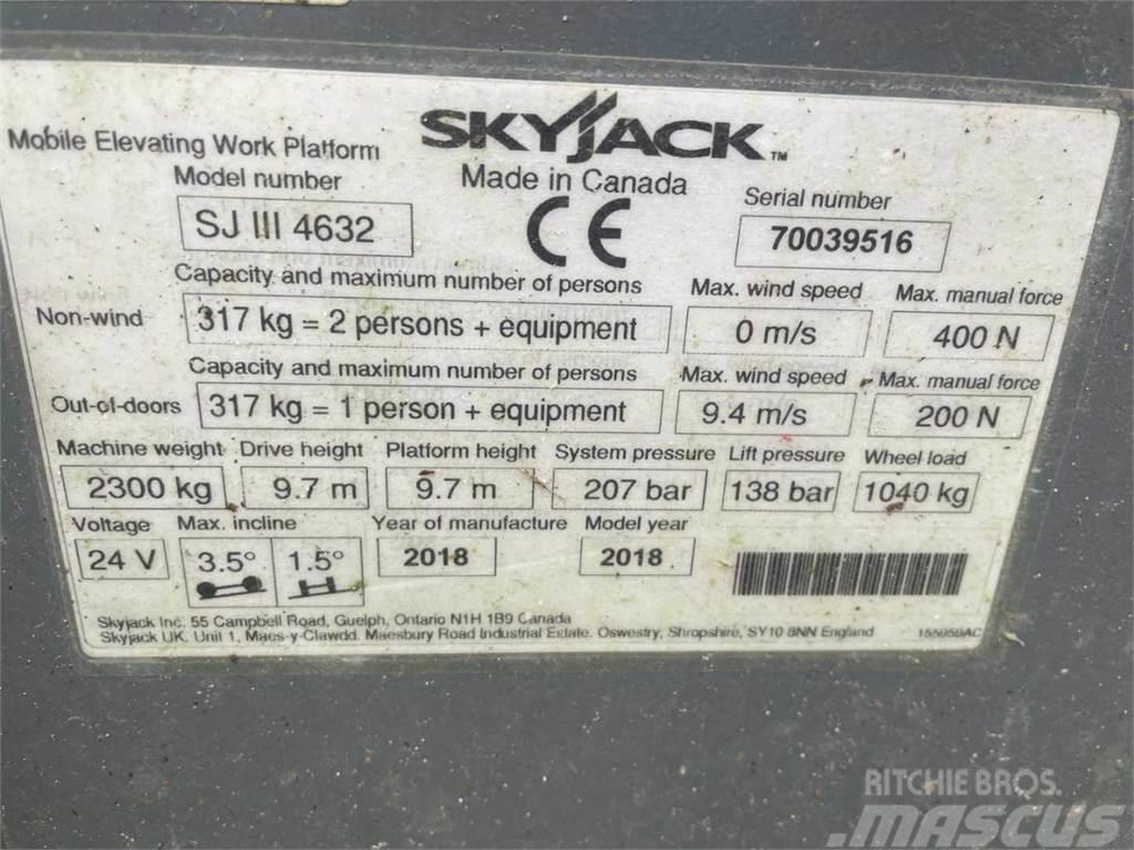 SkyJack SJIII4632 Nožnicové zdvíhacie plošiny