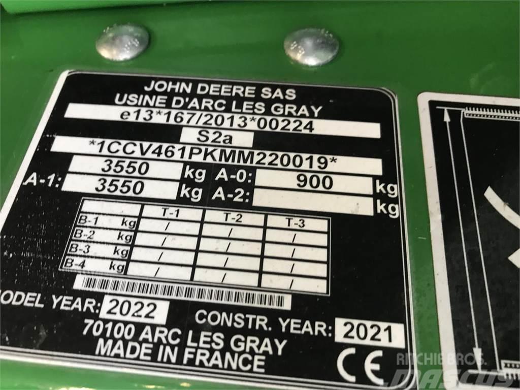 John Deere V461M Lisy na okrúhle balíky